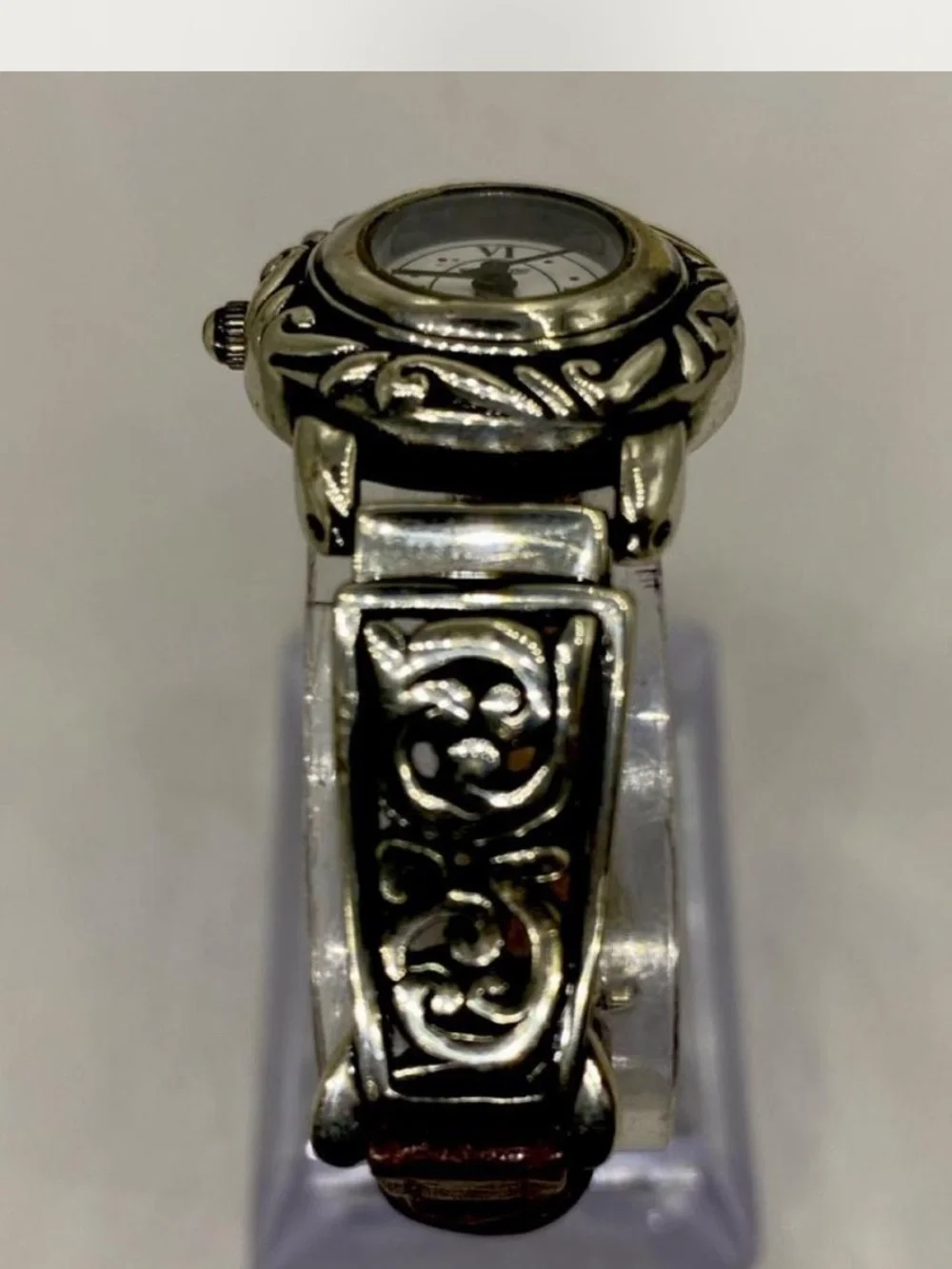 *** Brighton ^^^ Silver Ornate Oval Women's Watch *** Luxury ***